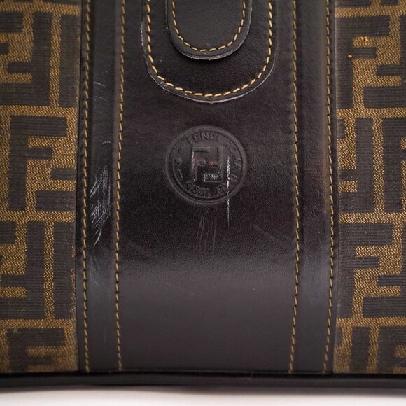 Fendi 1970's Monogram-Print Suitcase - Picture 3 of 11